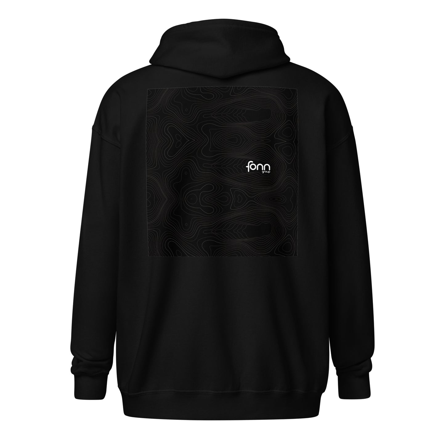 Fonn Group - unisex heavy blend zip hoodie (centred logo)