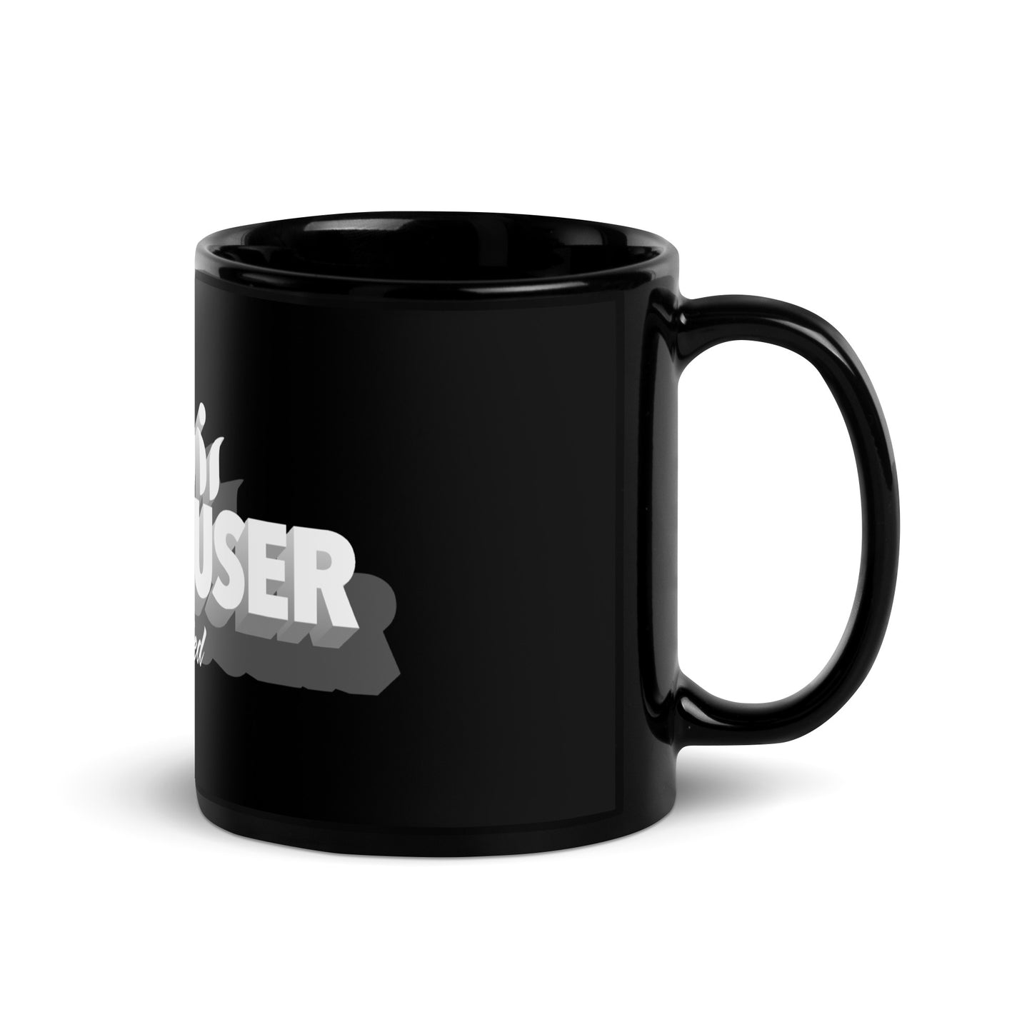 Mimir Super User - Black Glossy Mug (11 oz)