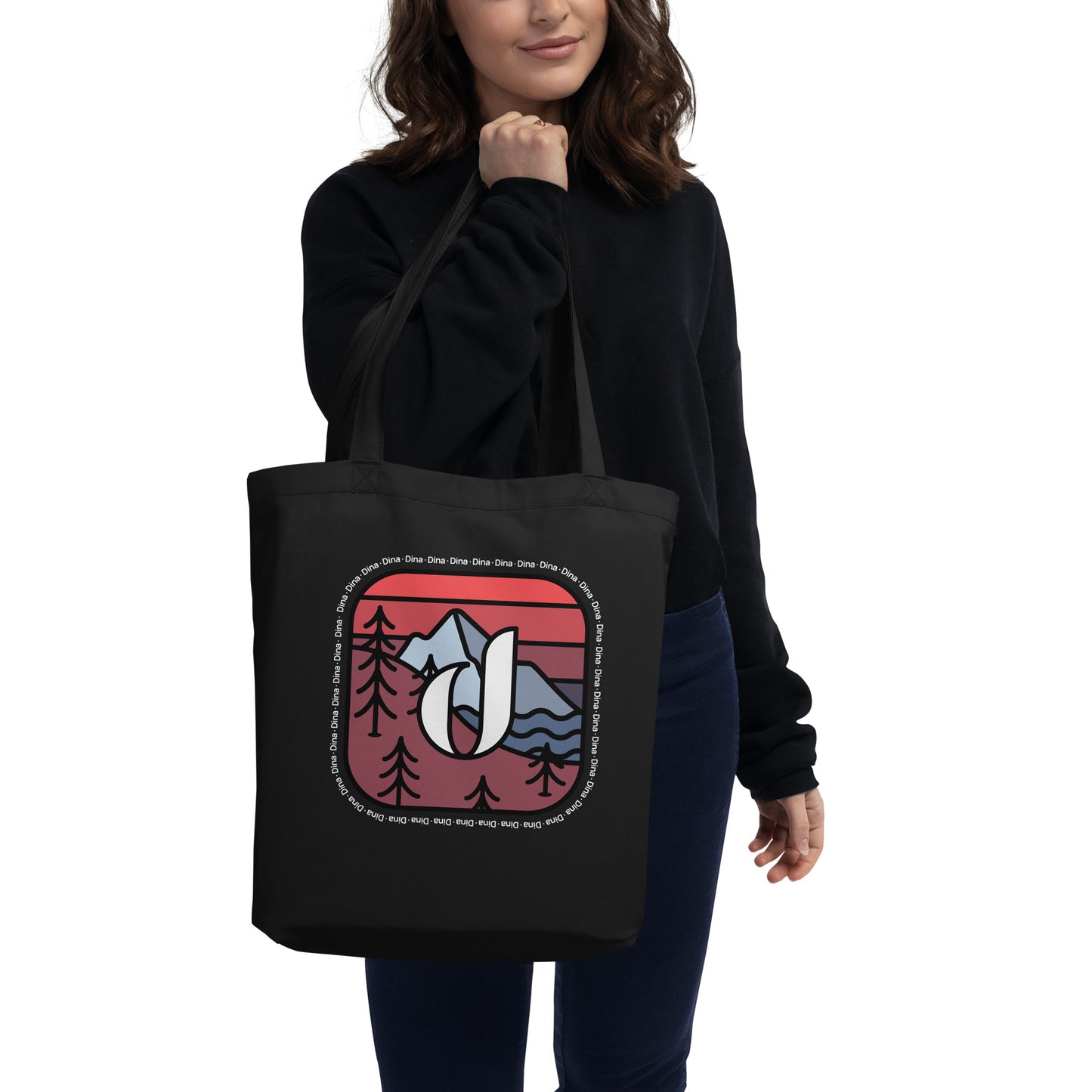 Dina - Eco Tote Bag (logo color)