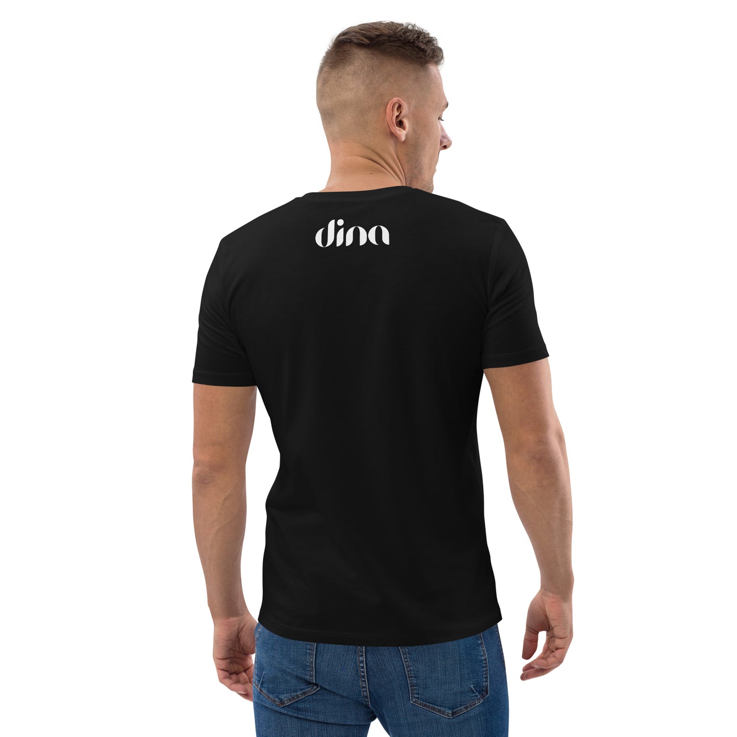 Dina - Unisex organic cotton t-shirt (Dina mountains)