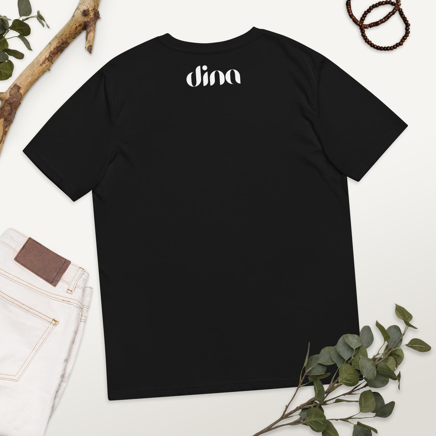 Dina - Unisex organic cotton t-shirt (logo color)